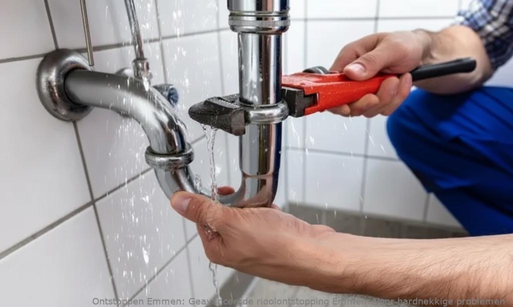 Geavanceerde rioolontstopping Emmen: Voor hardnekkige problemen