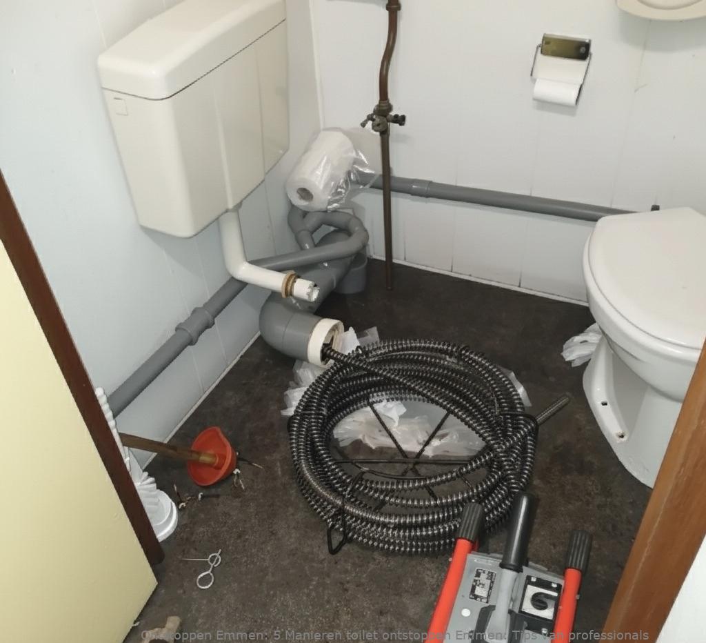 5 Manieren toilet ontstoppen Emmen: Tips van professionals