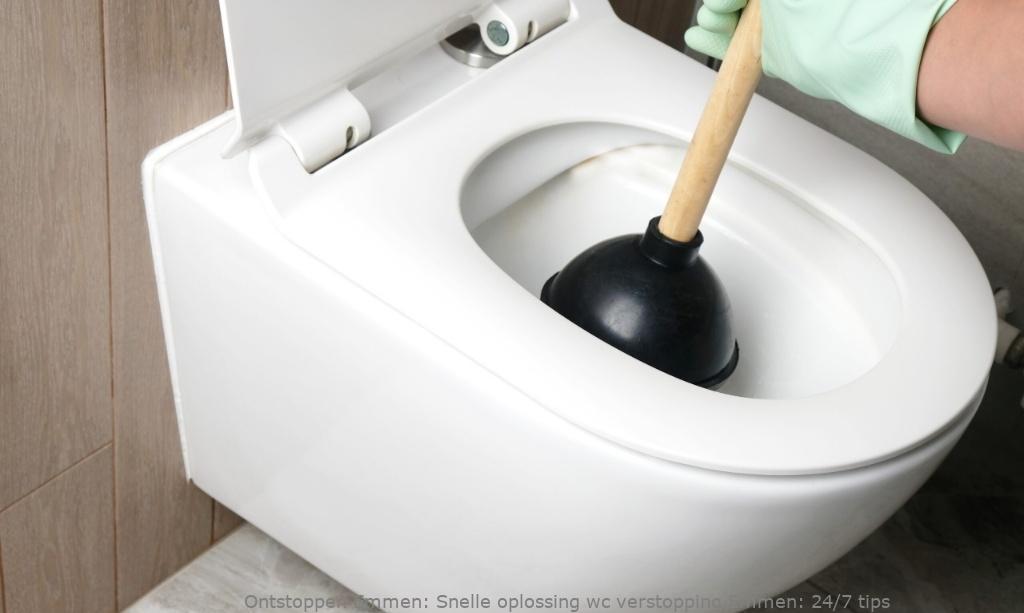 Snelle oplossing wc verstopping Emmen: 24/7 tips