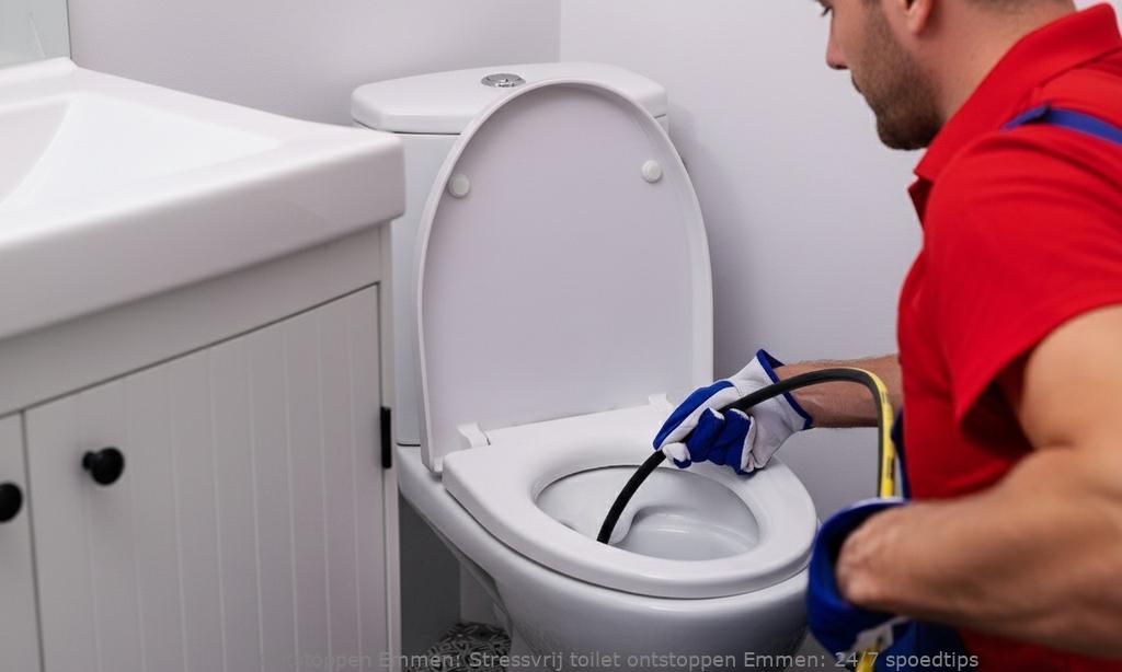 Stressvrij toilet ontstoppen Emmen: 24/7 spoedtips