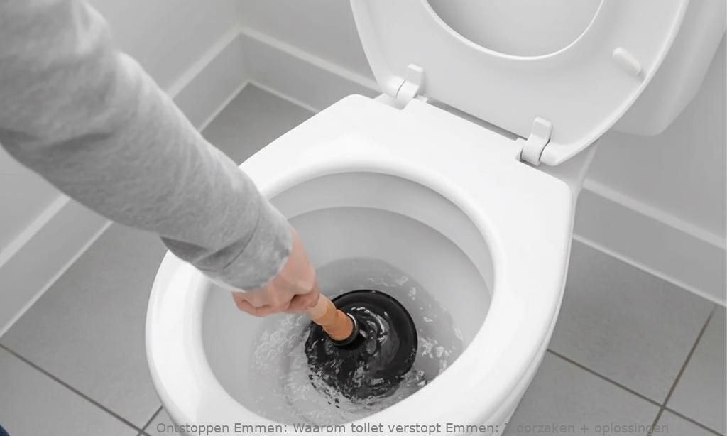 Waarom toilet verstopt Emmen: 7 oorzaken + oplossingen