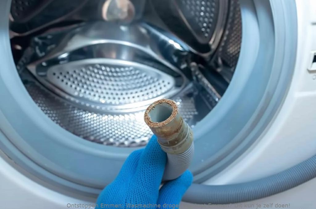 Wasmachine droger verstopt Emmen? Dit kun je zelf doen!