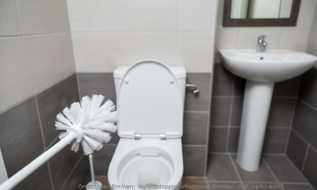 Wc ontstoppingsmethodes Emmen: Wat werkt echt?
